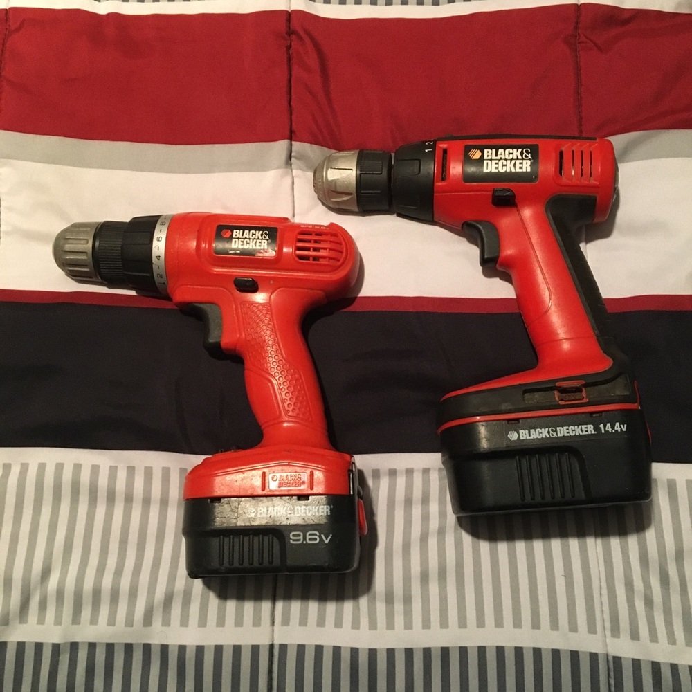 🗣🗣🗣 Deal, Two Black&Decker power drills!